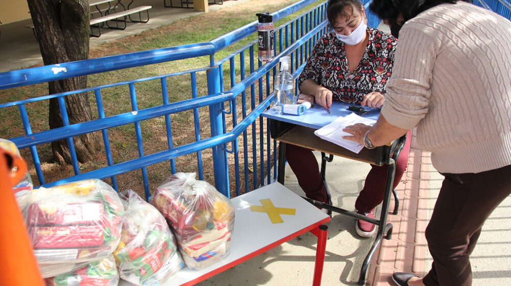 Educação inicia nova distribuição de alimentos