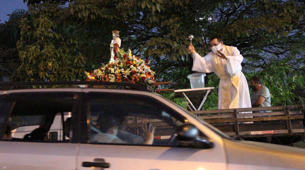 Carreata e bênção encerram homenagens a São Cristóvão