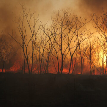 Tarde de chamas reflete cenário constante em Itapira