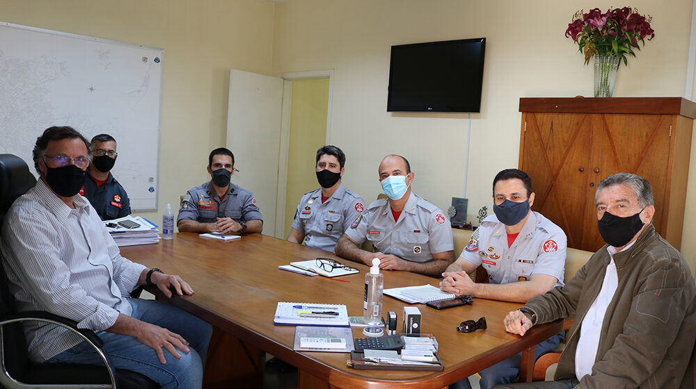 Avançam as tratativas para instalação de posto dos Bombeiros no município