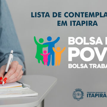 Bolsa Trabalho divulga lista de beneficiários do município