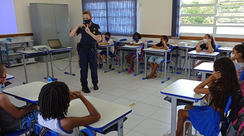 Guarda Municipal abre roteiro de palestras sobre trânsito nas Emebs