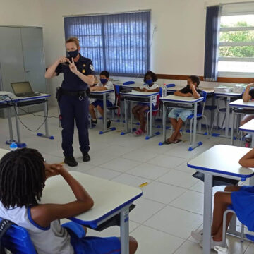 Guarda Municipal abre roteiro de palestras sobre trânsito nas Emebs