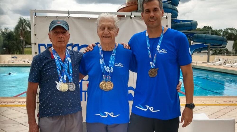 Natação master volta de Limeira com sete medalhas