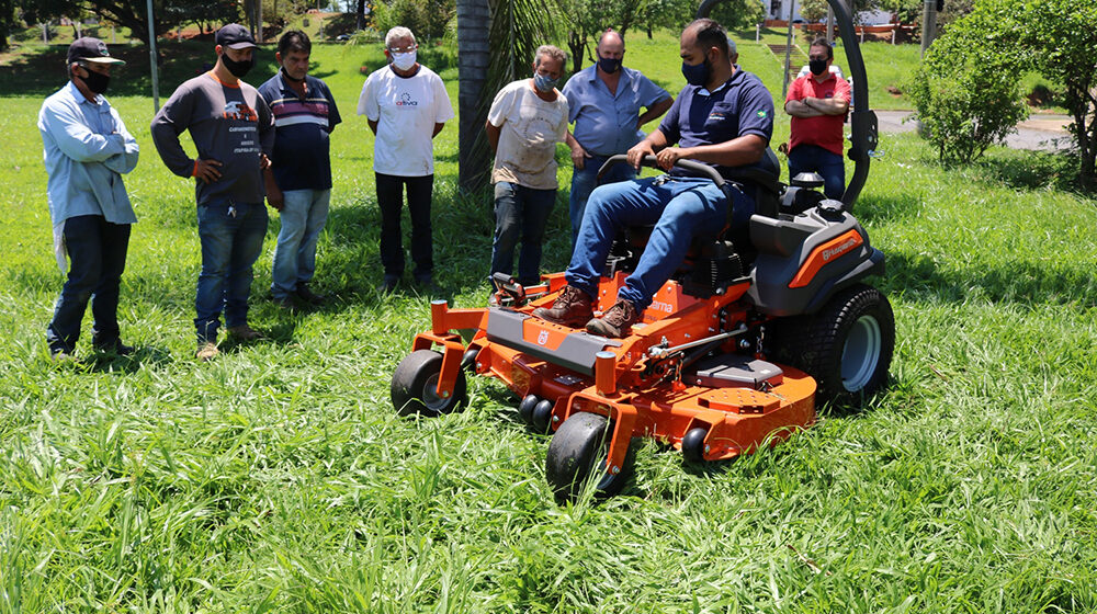 Novo equipamento otimiza roçagem em áreas públicas