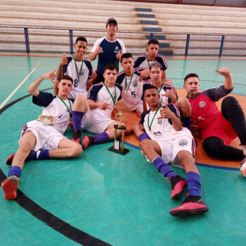 Futsal sub-20 é campeão do Campeonato da ADR