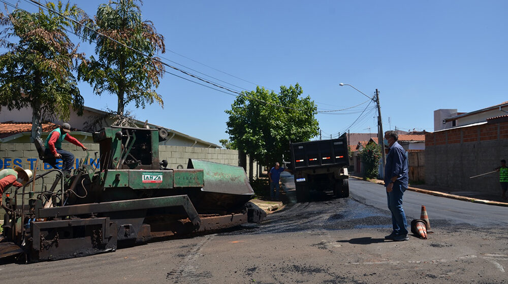 Pacote de recapeamento contempla mais 14 vias