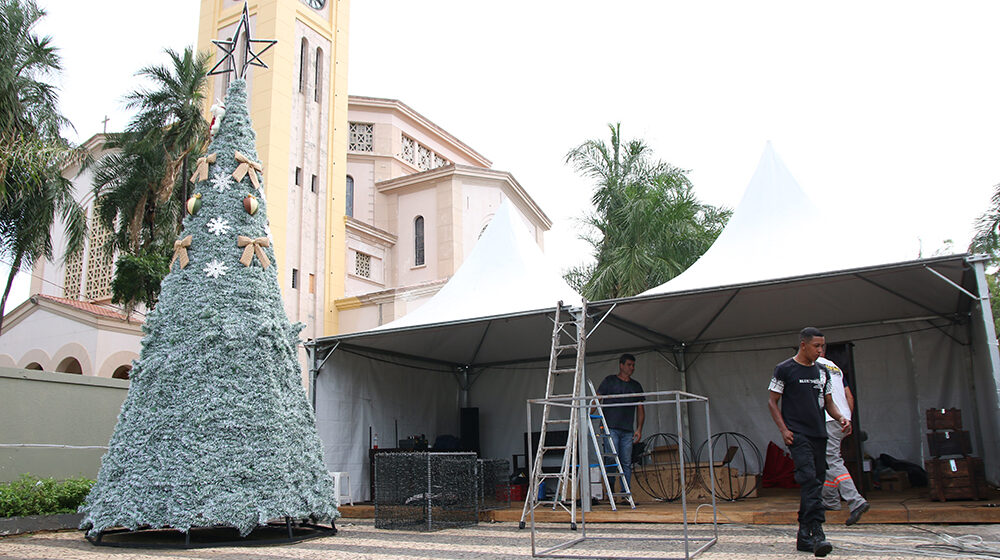 Programação cultural natalina vai movimentar região central