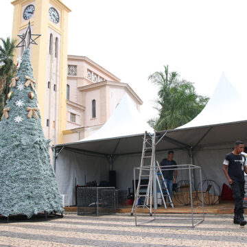 Programação cultural natalina vai movimentar região central