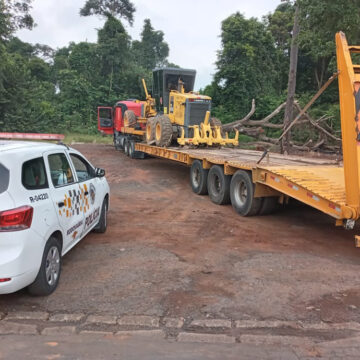 Motoniveladora roubada no Barão é recuperada em Mogi Mirim