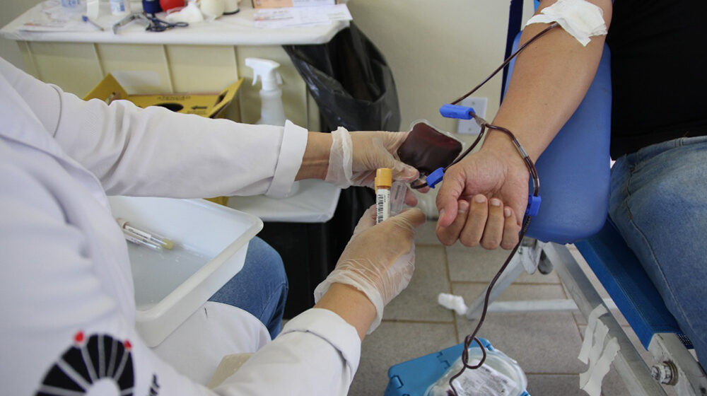 Primeira etapa da campanha de doação de sangue acontece nessa quinta-feira