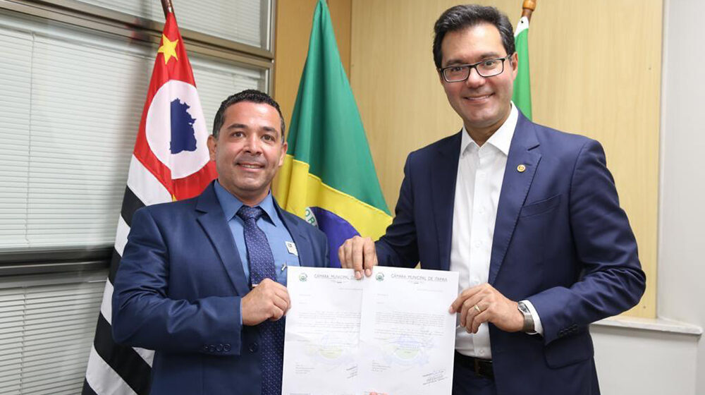 Fábio Galvão e deputado Alex Madureira beneficiam Guarda Municipal com R$ 100 mil