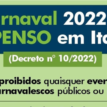 Prefeitura mantém suspensão de ponto facultativo durante Carnaval