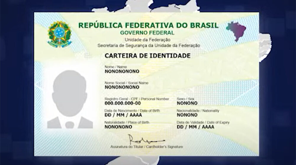 Governo lança carteira nacional de identidade com registro único