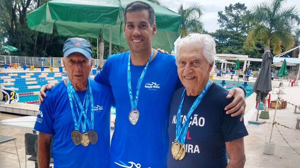 Natação Master conquista sete medalhas em Piracicaba