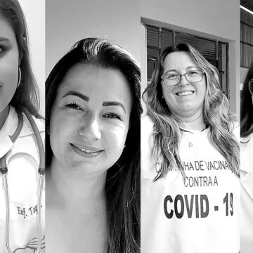 Mulheres são maioria na linha de frente da vacinação contra Covid-19