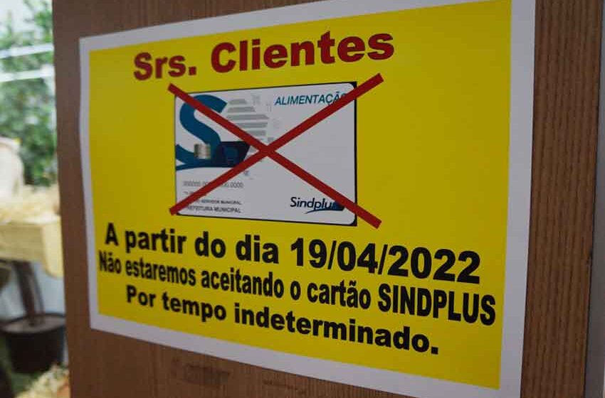 Comércio deixa de aceitar vale-refeição após problemas com o Sindplus