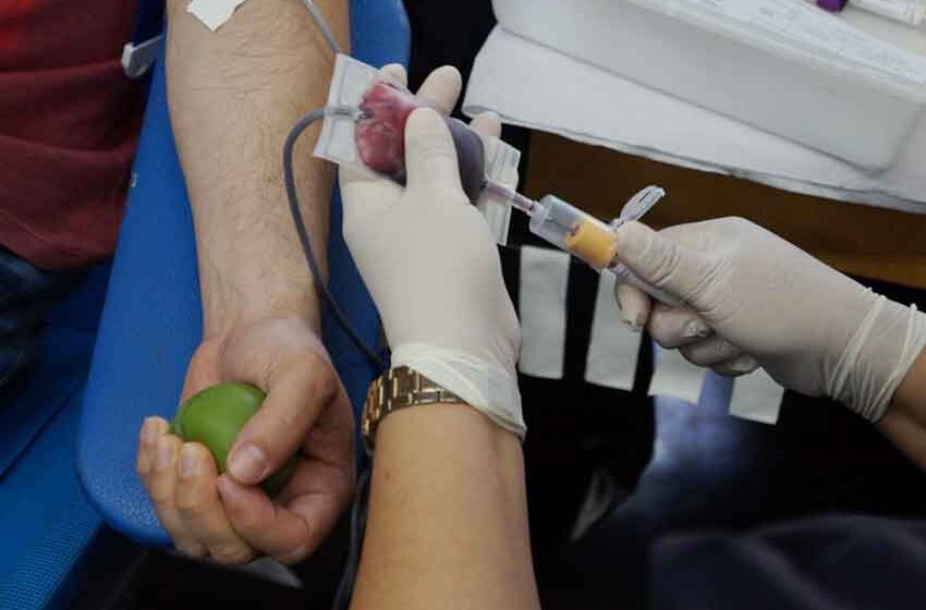 Segunda etapa de doação de sangue acontece nessa quinta