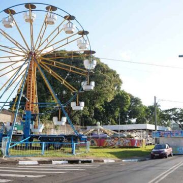 Parque de Diversões da Festa de Maio já está aberto ao público