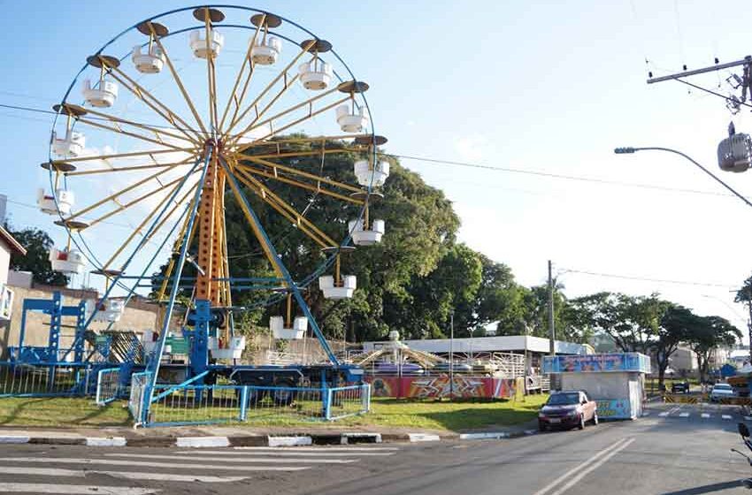 Parque de Diversões da Festa de Maio já está aberto ao público