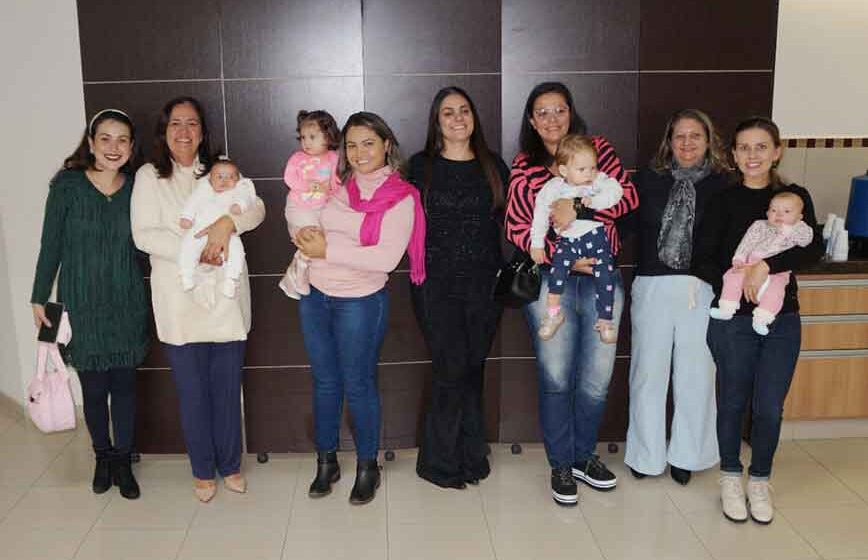 Doadoras recebem homenagem no Banco de Leite Humano