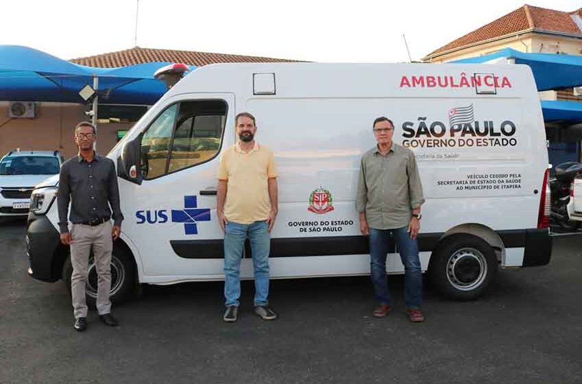 Edmir Chedid destina ambulância para Itapira