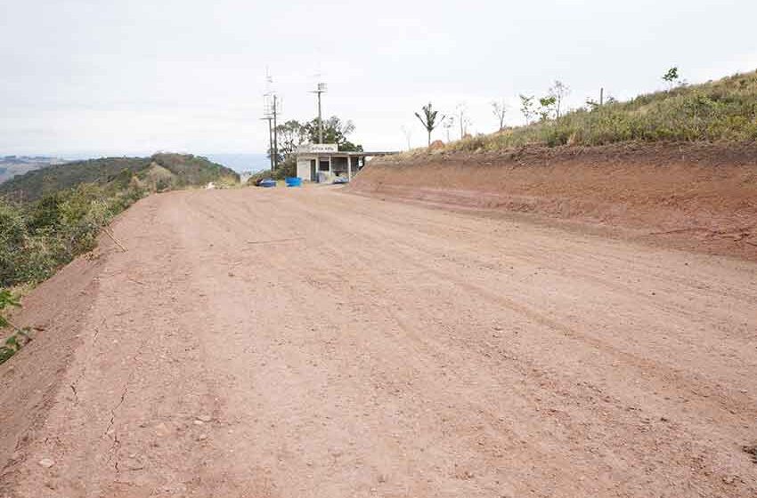 Morro do Cruzeiro recebe obras de infraestrutura