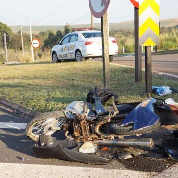 Motociclista não resiste e falece após acidente na SP-352