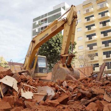 Região central vive “boom” de demolições