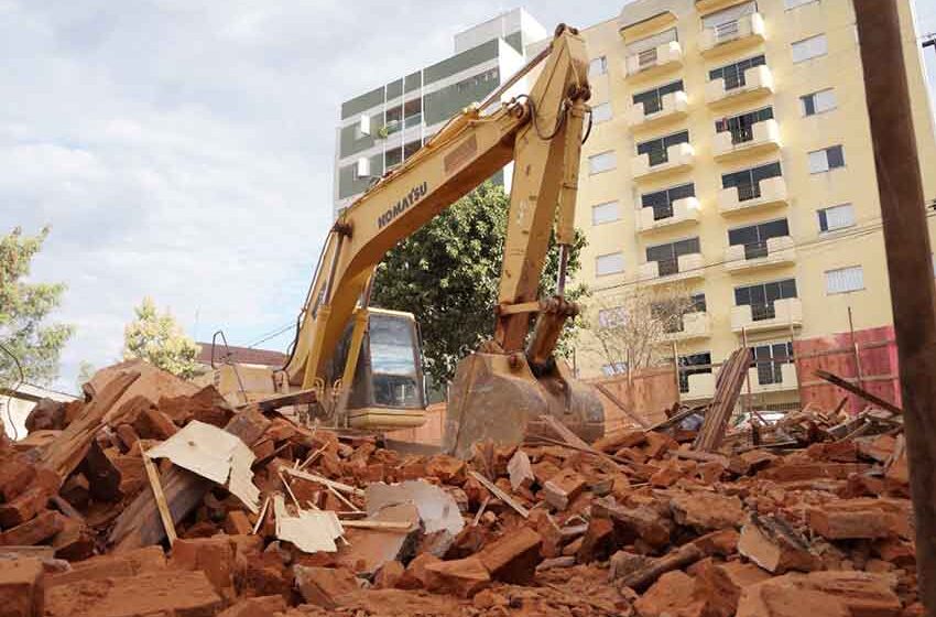 Região central vive “boom” de demolições