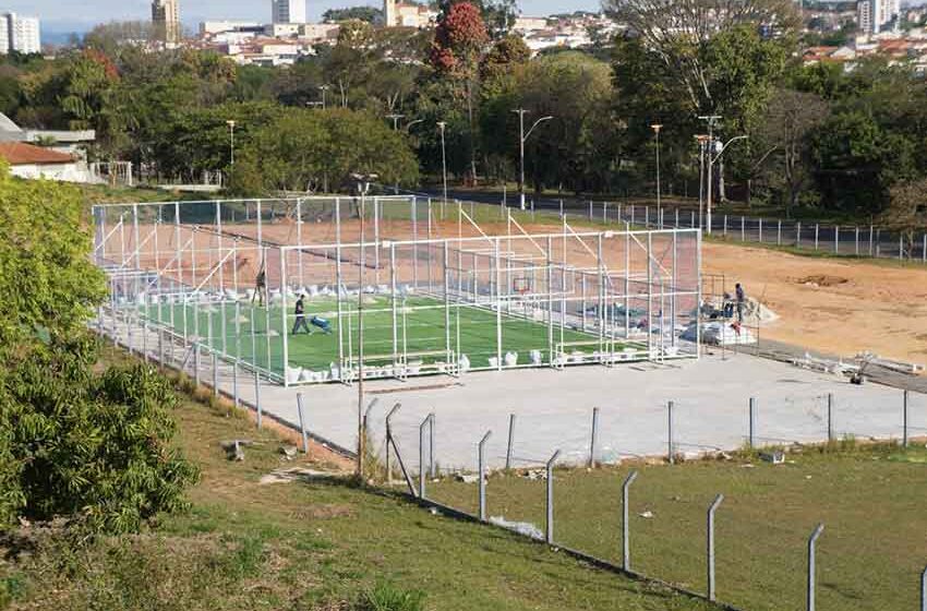 Encosta do “Penhão” começa a receber complexo esportivo