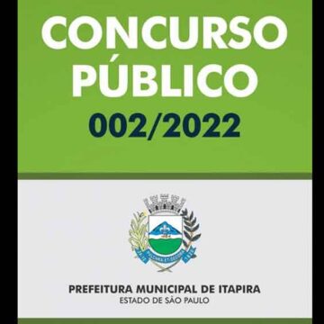 Prefeitura abre 2º concurso do ano e visa preencher 40 vagas