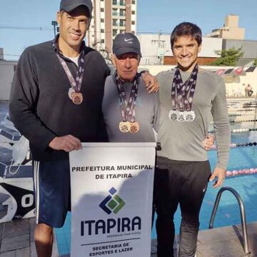 Natação Master retorna de Campinas com sete medalhas