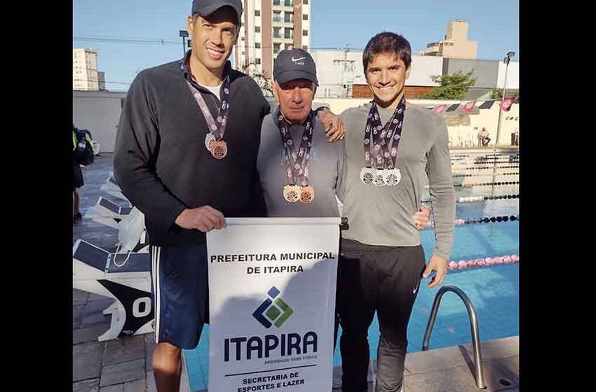 Natação Master retorna de Campinas com sete medalhas