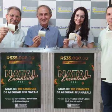 Associação Comercial realiza primeiro sorteio da campanha “Natal Encantado”