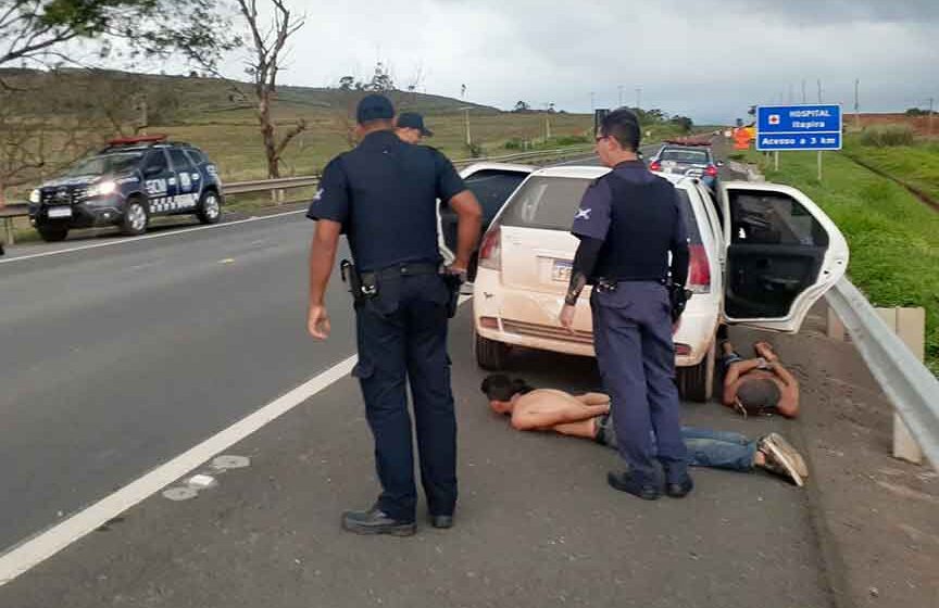 Após ação de tentativa de latrocínio em Jacutinga, 5 são presos em Itapira