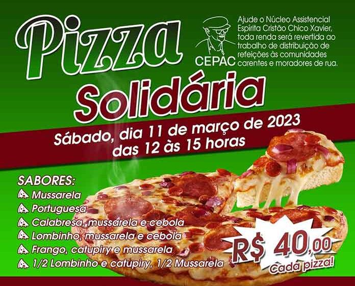 “Pizza Solidária” chega a sua terceira edição