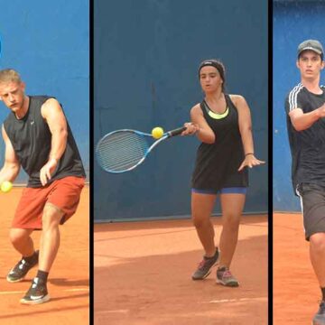 Campeões do tênis são definidos em torneio na Recreativa