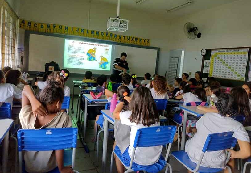 “SAMU na Escola” leva conhecimento valioso de segurança para as crianças