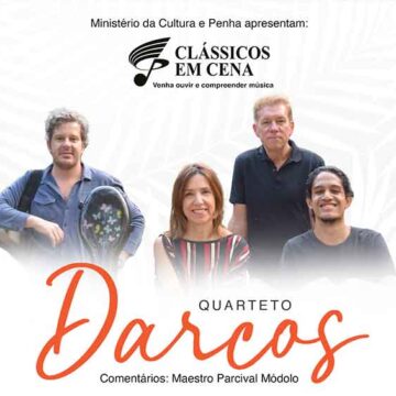 Quarteto Darcos é a próxima atração do Clássicos em Cena