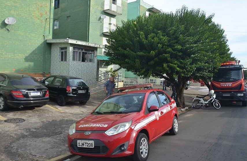 Pane elétrica dá início a incêndio em apartamento no Jardim Ivete