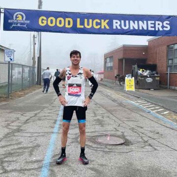 Victor Carvalho conclui a 127ª Maratona de Boston