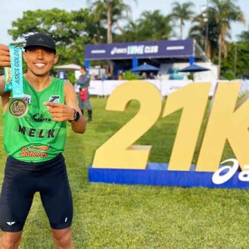 Melki alcança sua melhor marca na 21k Asics Golden Run