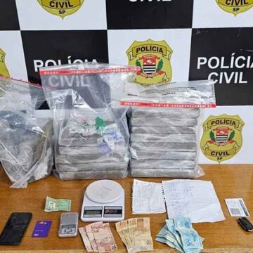 Quase 13 kg de maconha são encontrados na Vila Izaura e um é preso