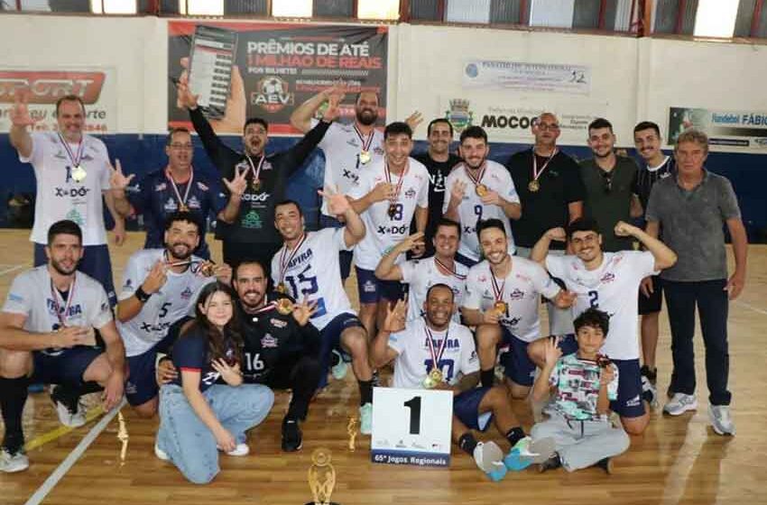 Handebol masculino é tricampeão dos Jogos Regionais