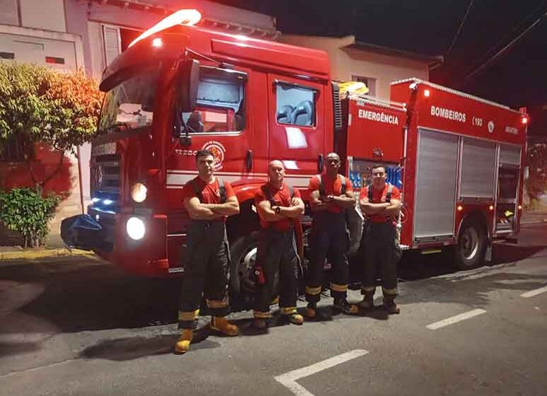 Bombeiros agem rápido e contém incêndio no Centro