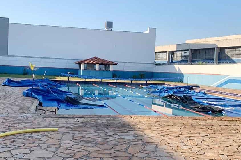 Piscina do Lazer é vandalizada e prejuízos ultrapassam os R$ 13 mil