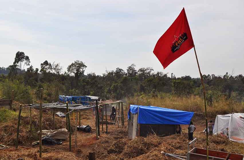 Área de preservação em Vergel é ocupada por grupo de sem-terra