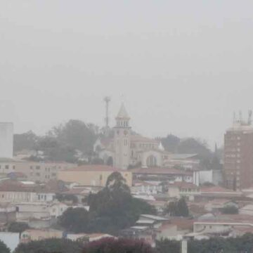 Temperatura em Itapira despenca quase 25 graus em três dias