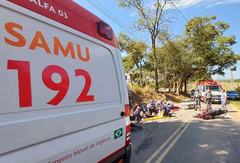 SAMU atendeu 110 acidentes envolvendo motos no 1º semestre